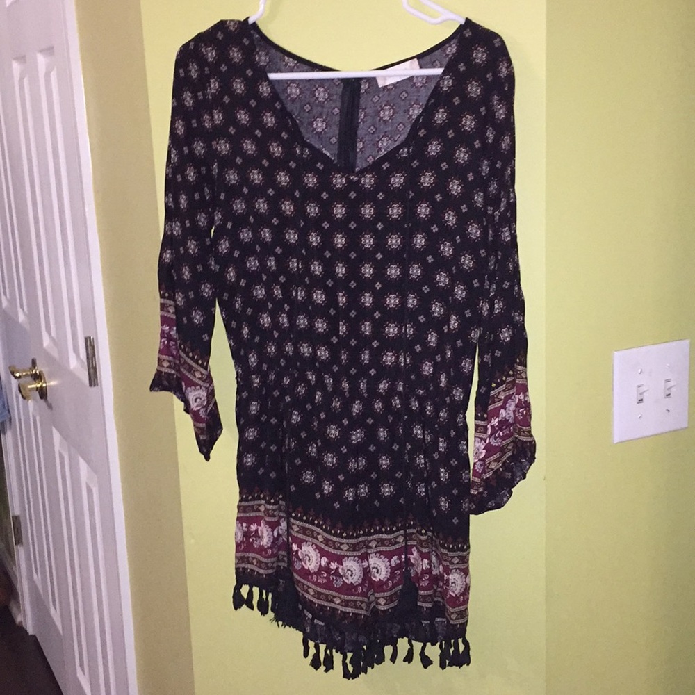 Alter’d State garnet and black romper